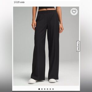 Lululemon swift mid-rise wide leg pant